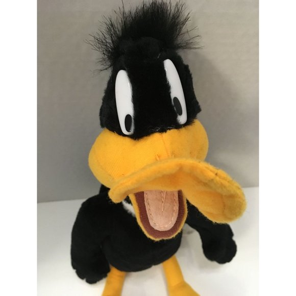 Daffy Duck Looney Tunes Warner Bros Ace Vintage 1997 12.5" Plush Stuffed Animal - Picture 2 of 5